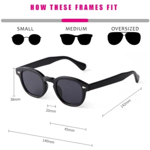 Vintage Tortoise Shell Round Sunglasses Women Men 2024 Brand Design Retro Rivet Yellow Blue Lens Square Sun Glasses Female UV400 - Image 5