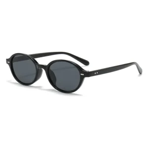 Retro Small Oval Sunglasses Women Men Rivets Shades Fashion Eyewear Luxury Sun Glasses UV400 Brand Oculus Female Gafas - Image 4