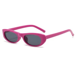 Women's Retro Oval Sunglasses Black Small Frame Fashion Brand Trendy Hot Points Sun Glasses Ladies Star Shades UV400 Eyewear - Image 11